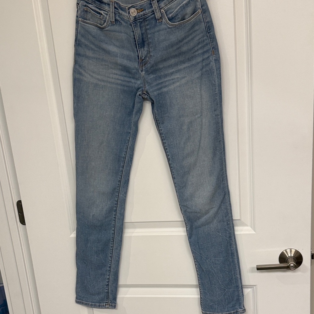 Hudson Jeans Light Blue Straight Leg Women's Jeans